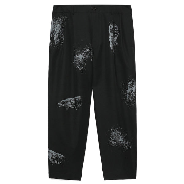 COMME des GARCONS SHIRT Garment Printed Pants Black FM-P501-SS24
