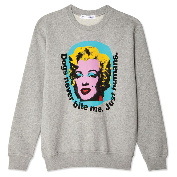 COMME des GARCONS SHIRT Andy Warhol Artwork Sweatshirt FM-T002-SS24