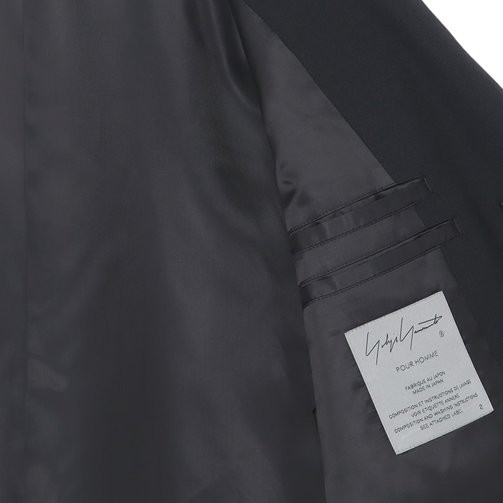 Yohji Yamamoto POUR HOMME Tab Attached Shirt Jacket HJ-J05-100-2-02