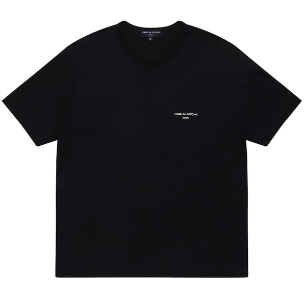 COMME des GARCONS Homme Logo T-Shirt Black HL-T009-051-1