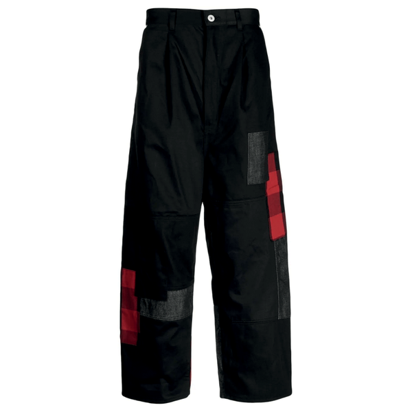 COMME des GARCONS Homme Multi Patchwork Pants Black HL-P030-051