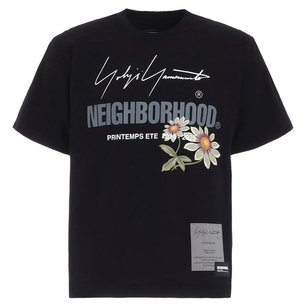 Yohji Yamamoto POUR HOMME x NEIGHBORHOOD T-Shirt Black HP-T89-996-02-02