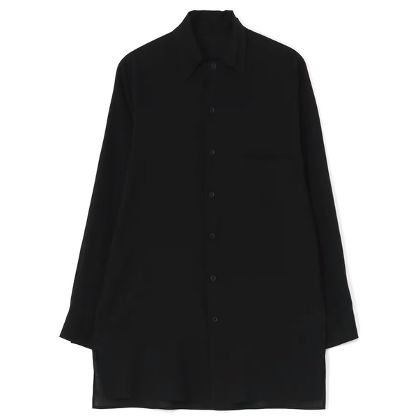 Yohji Yamamoto POUR HOMME Z-Attached Collar Shirt Shirt HS-B37-216-01-03