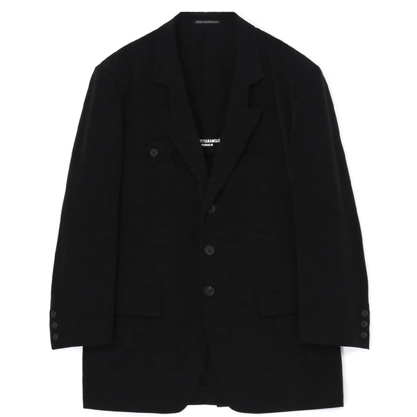 Ta Tuxedo O-Deformed Lapel Tab Jacket