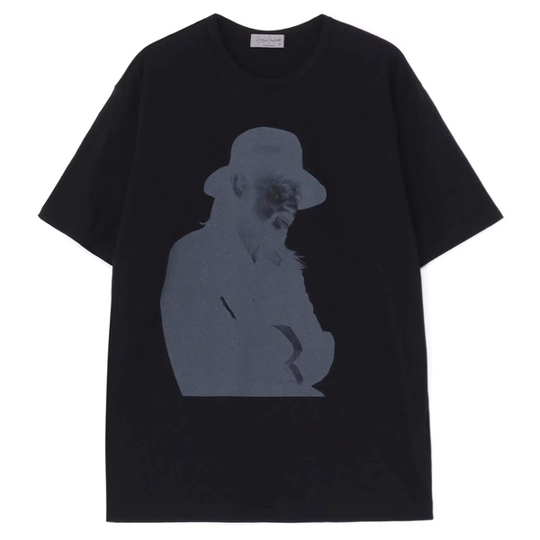 Yohji Yamamoto POUR HOMME YY Graphic T-Shirt Black HS-T99-988-1-03