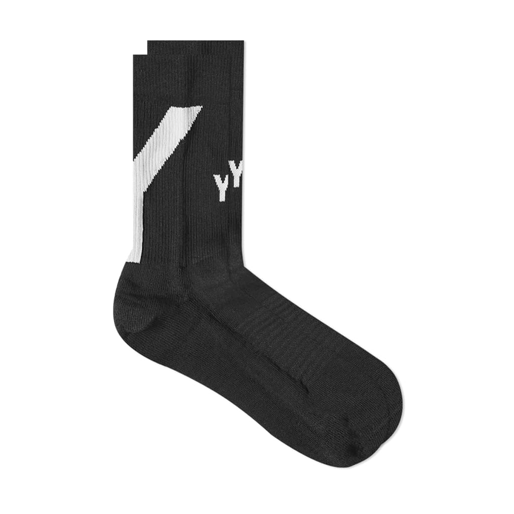 adidas Y-3 Yohji Yamamoto Logo Low Socks Black
