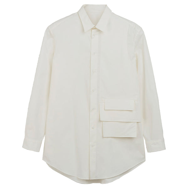 adidas Y-3 Yohji Yamamoto Men's Pocket Shirt White IA1438