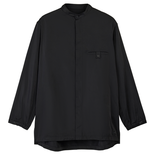 Nylon Twill Shirt Black