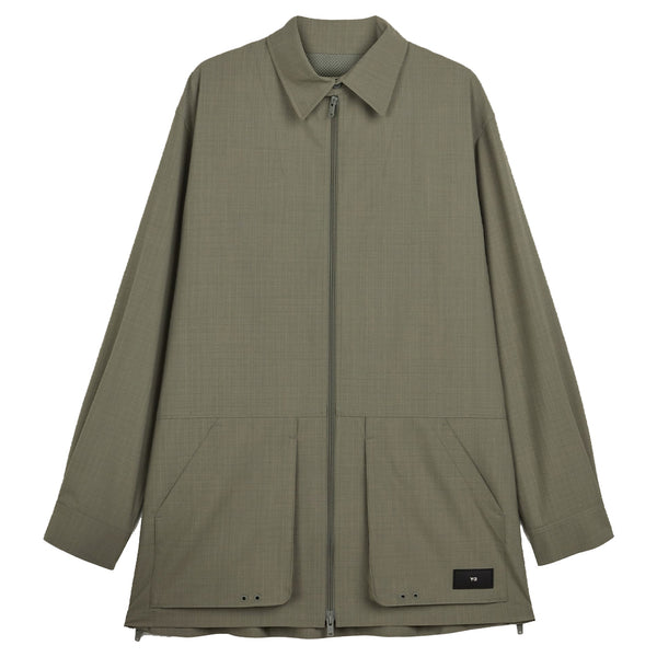adidas Y-3 Yohji Yamamoto Men's Ripstop Overshirt Green IP7671