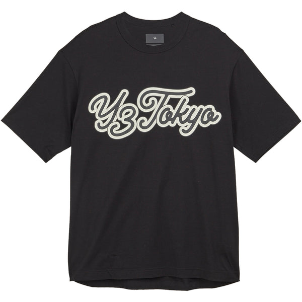 adidas Y-3 Yohji Yamamoto Y-3 Tokyo Graphic T-Shirt Black IQ2140
