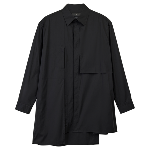 adidas Y-3 Yohji Yamamoto Sporty Cotton Shirt Black IR7111