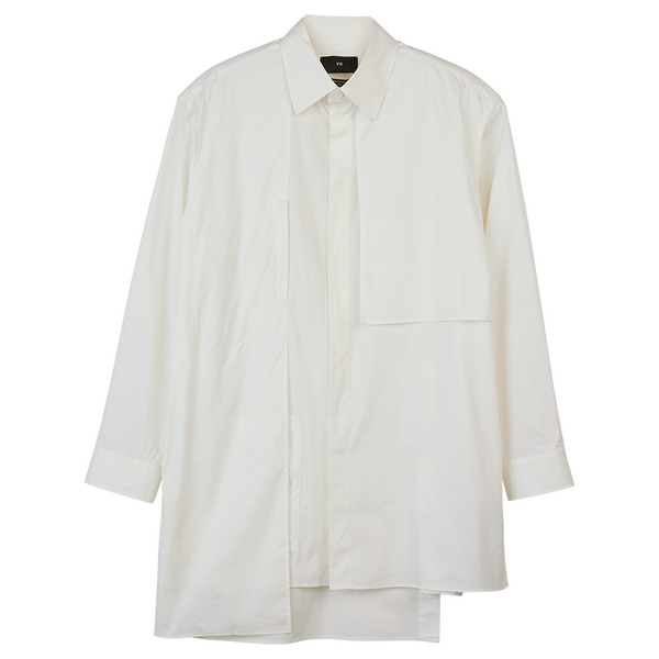 adidas Y-3 Yohji Yamamoto Sporty Cotton Shirt Off-White IV5623