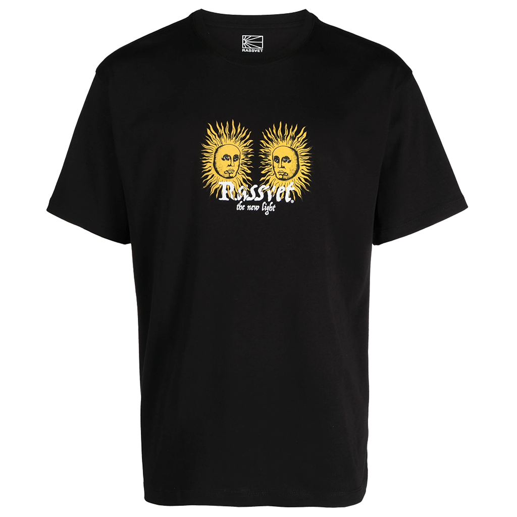 Rassvet The New Light Graphic T-Shirt Black PACC13T006
