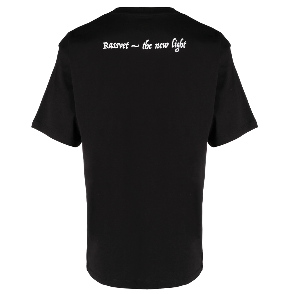 Rassvet The New Light Graphic T-Shirt Black PACC13T006