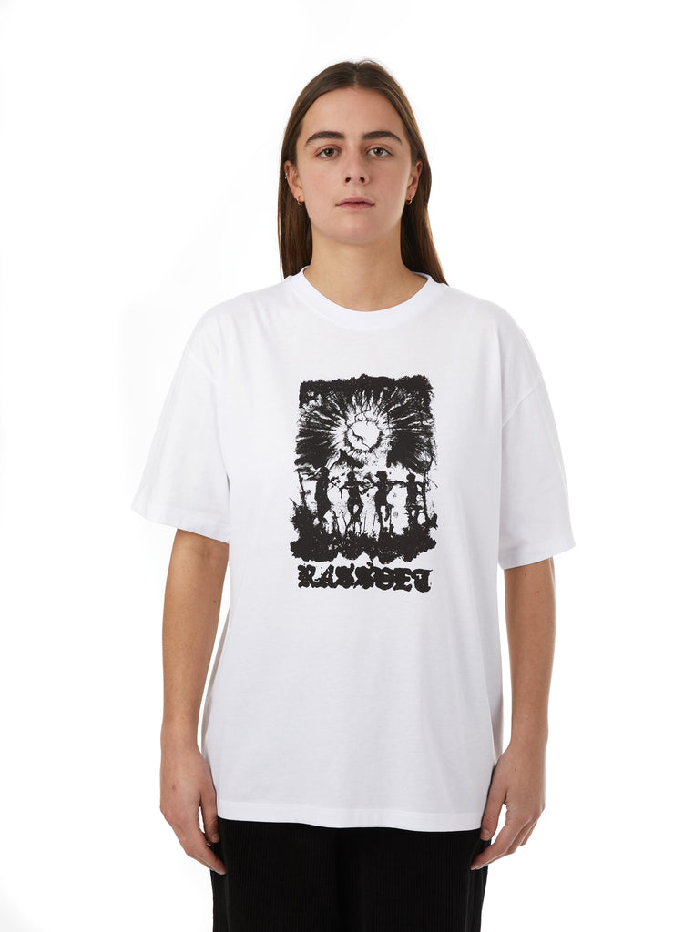 Rassvet Sun Dance Graphic T-Shirt White PACC13T010