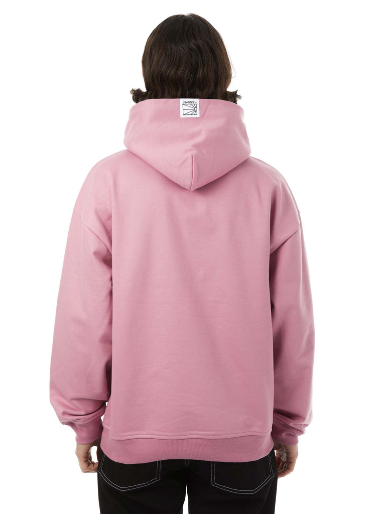 Rassvet Big Logo Hooded Sweatshirt Pink