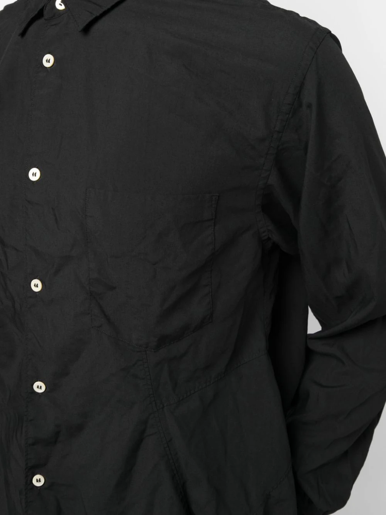 COMME des GARCONS Homme Plus Creased Effect Shirt Black