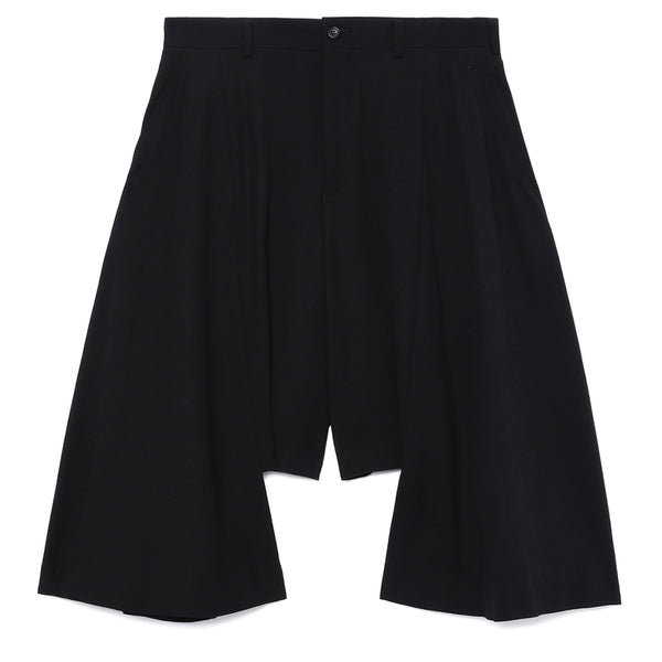 COMME des GARCONS Homme Plus Asymmetrical Shorts Black PM-P006-051
