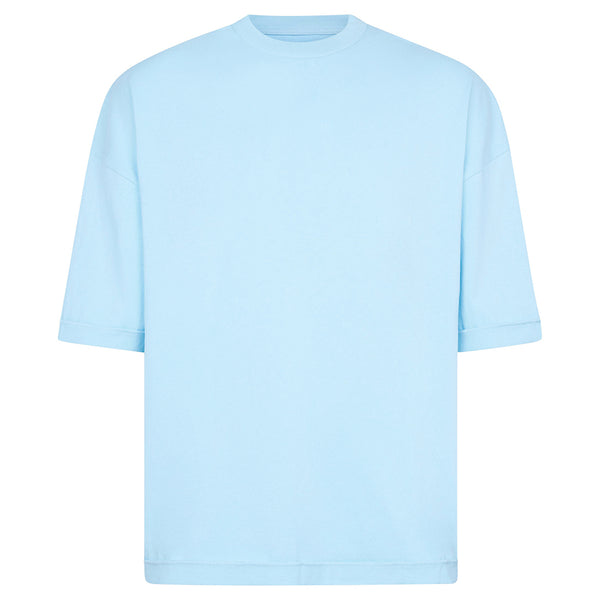 Reversible Inside Out T-Shirt Soft Blue