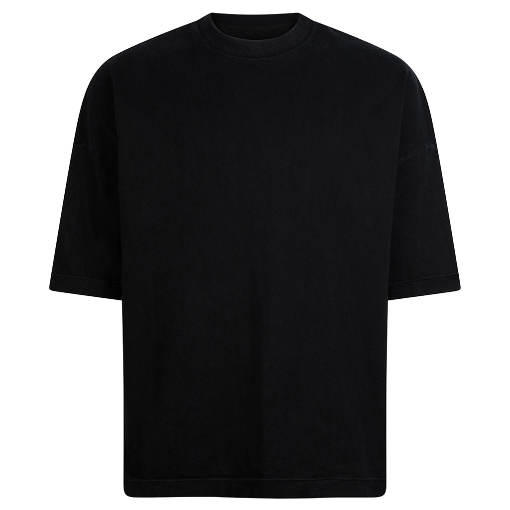 Garments by David Reversible Inside Out T-Shirt Black