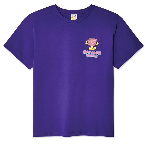 Sky High Farm Workwear Safety First T-Shirt Purple SHF03T001