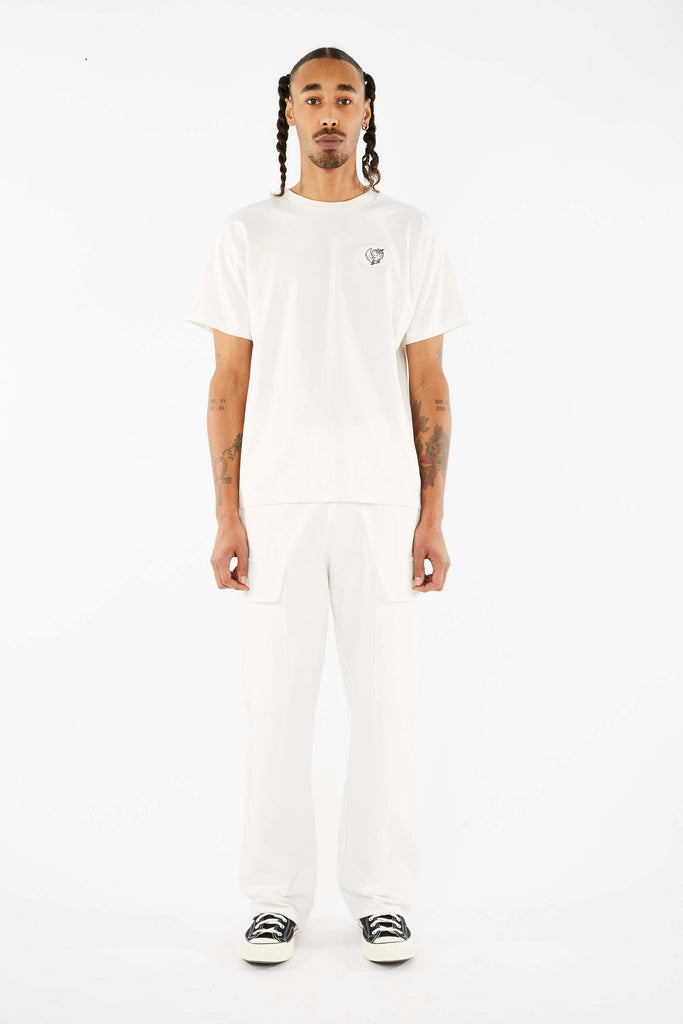 Sky High Farm Alastair McKimm Workwear T-Shirt White SHF04T404
