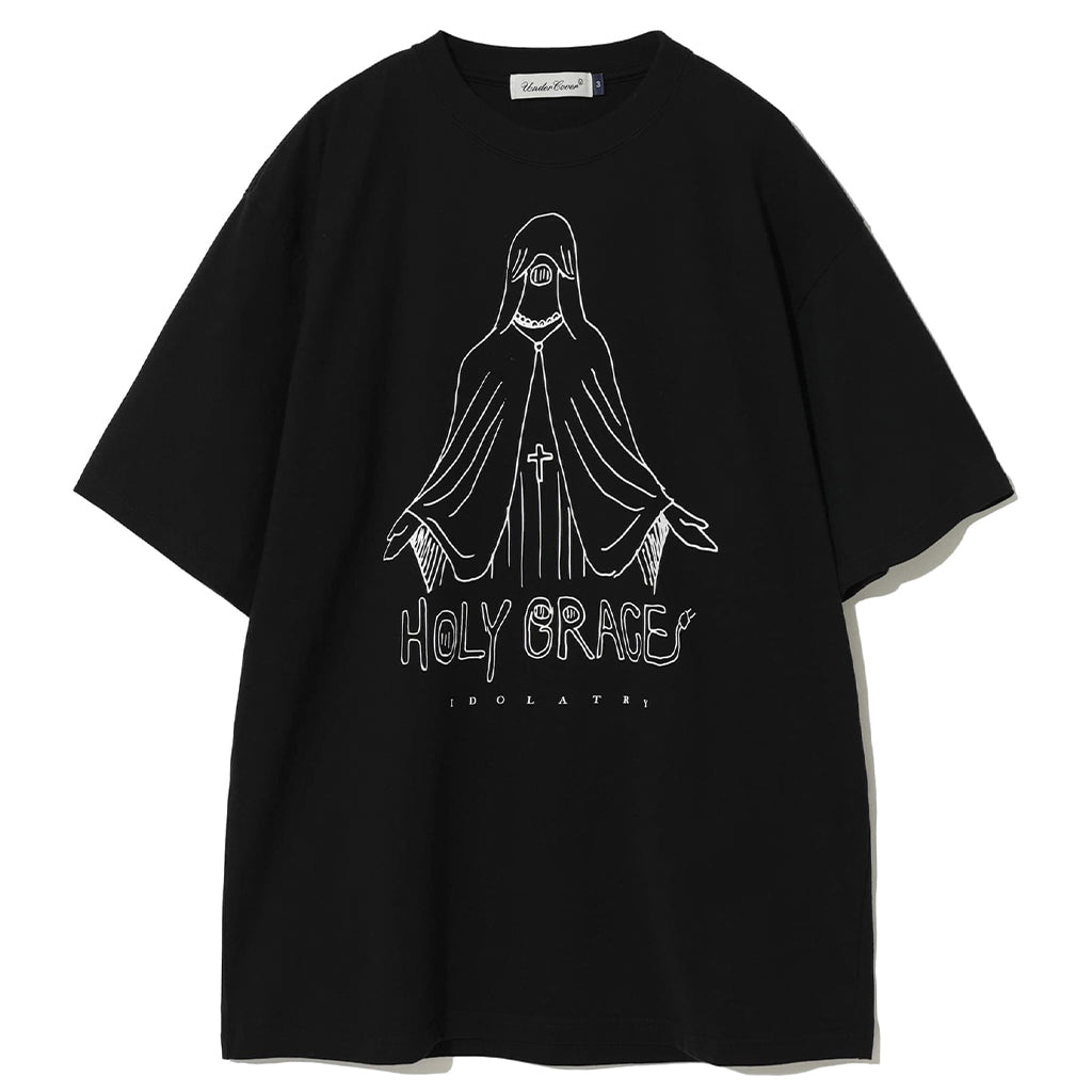 UNDERCOVER Jun Takahashi Holy Grace Graphic T-Shirt Black UC2C3805 – T0K10