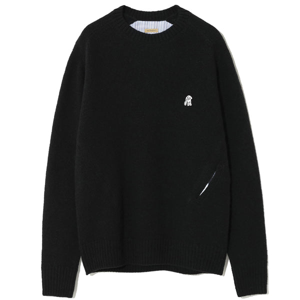 UNDERCOVER Jun Takahashi The Shepherd Knitted Sweater Black US2C4901