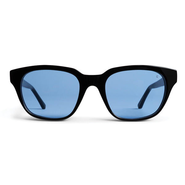 Garments by David Vision Sunglasses Black / Arctic Blue