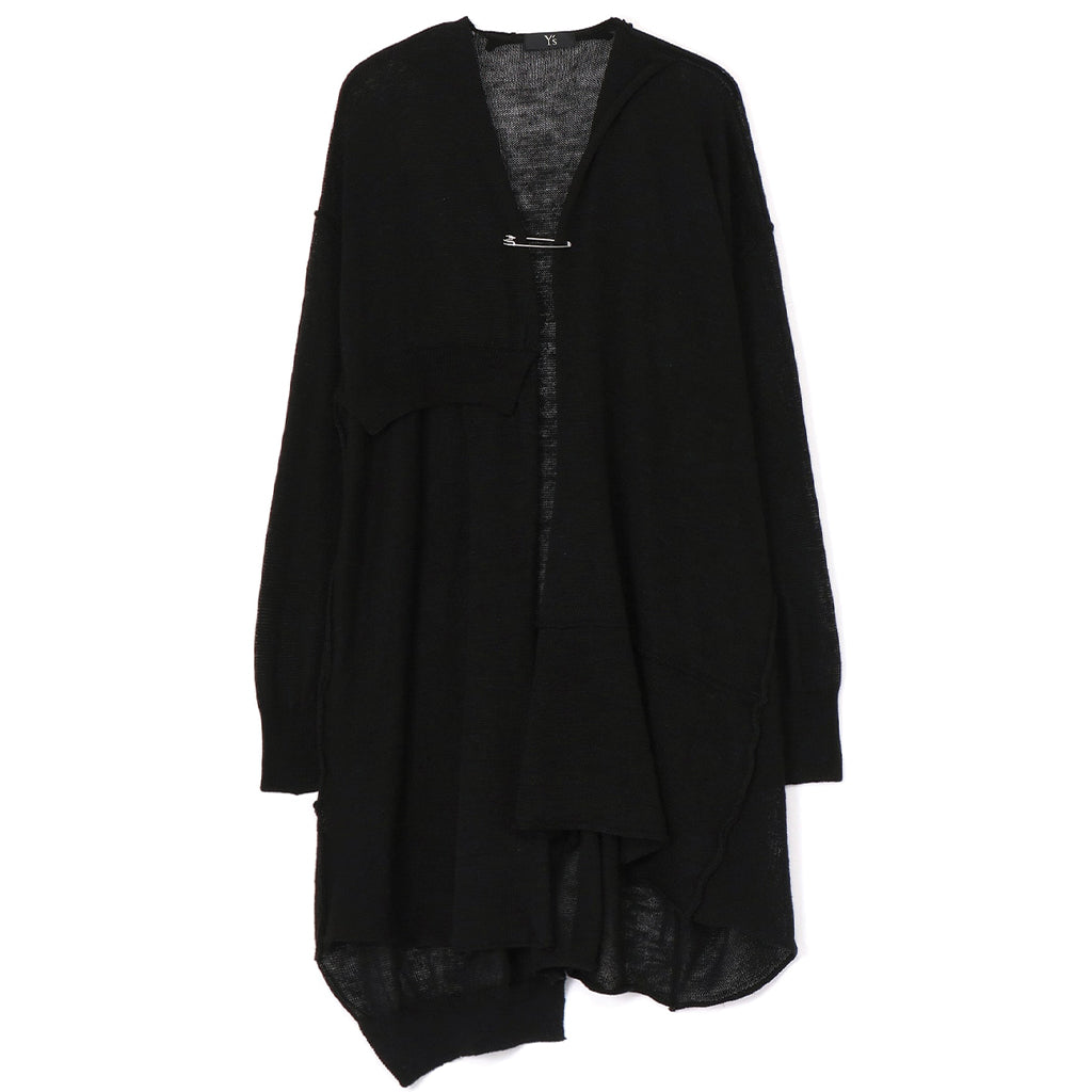 Y's Oversized Asymmetrical Knit Rope Yohji Yamamoto YS-K02-080-2