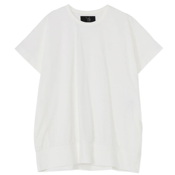 Mercerized Jersey Y's Stitch Sleeveless Big T-Shirt Off-White YS-T57-057-1-03