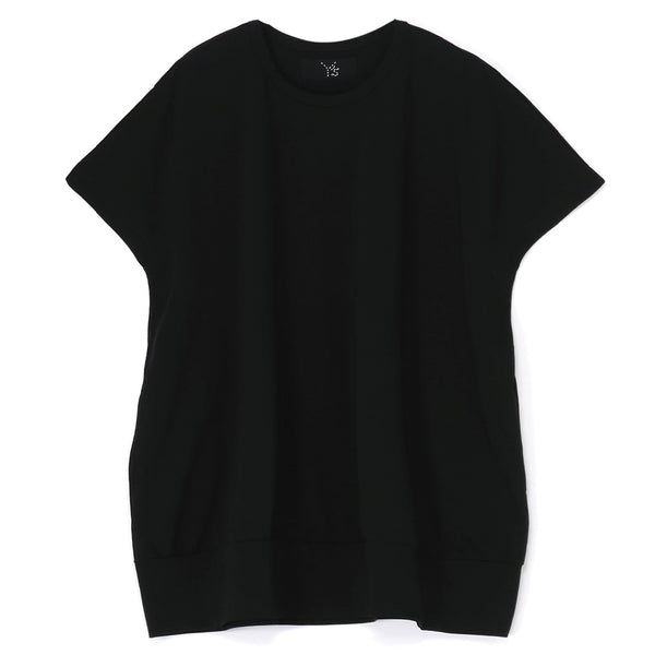 Mercerized Jersey Y's Stitch Sleeveless Big T-Shirt Black YS-T57-057-2-03