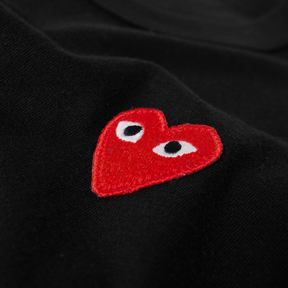 Red Heart T-Shirt Black