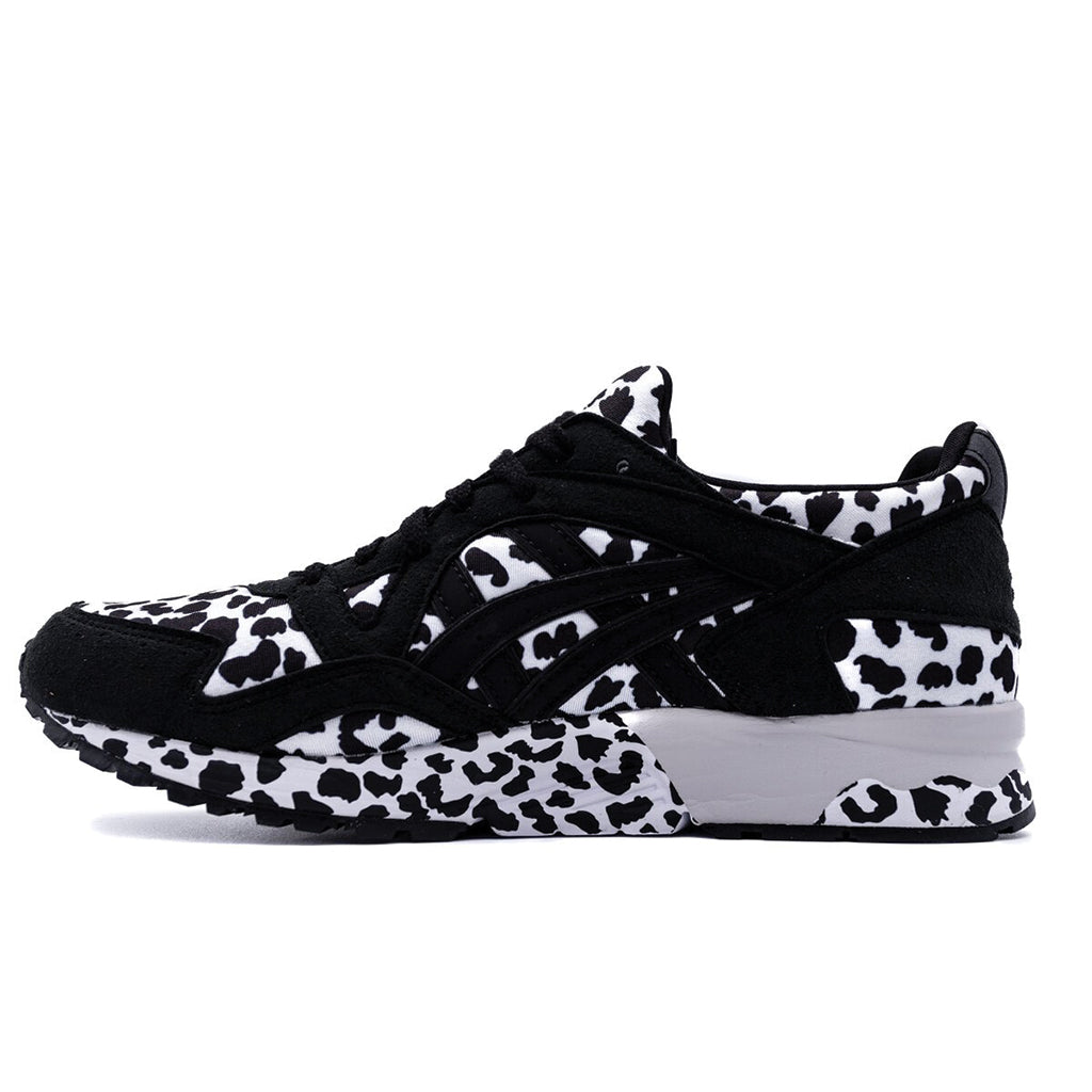 COMME des GARCONS SHIRT x Asics Gel-Lyte V Leopard Sneakers Black / White