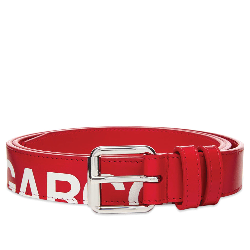Yohji Yamamoto Y3 Belt Red YOHJI YAMAMOTO RED NYLON BELT 227029831