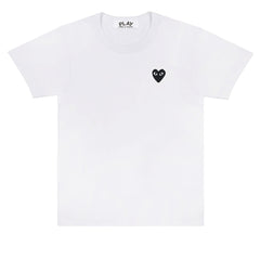 COMME des GARCONS PLAY Black Heart T-Shirt White T0K10 Store Rotterdam