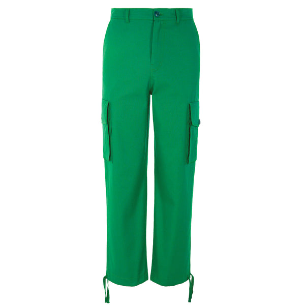 Unisex Cargo Trousers Green