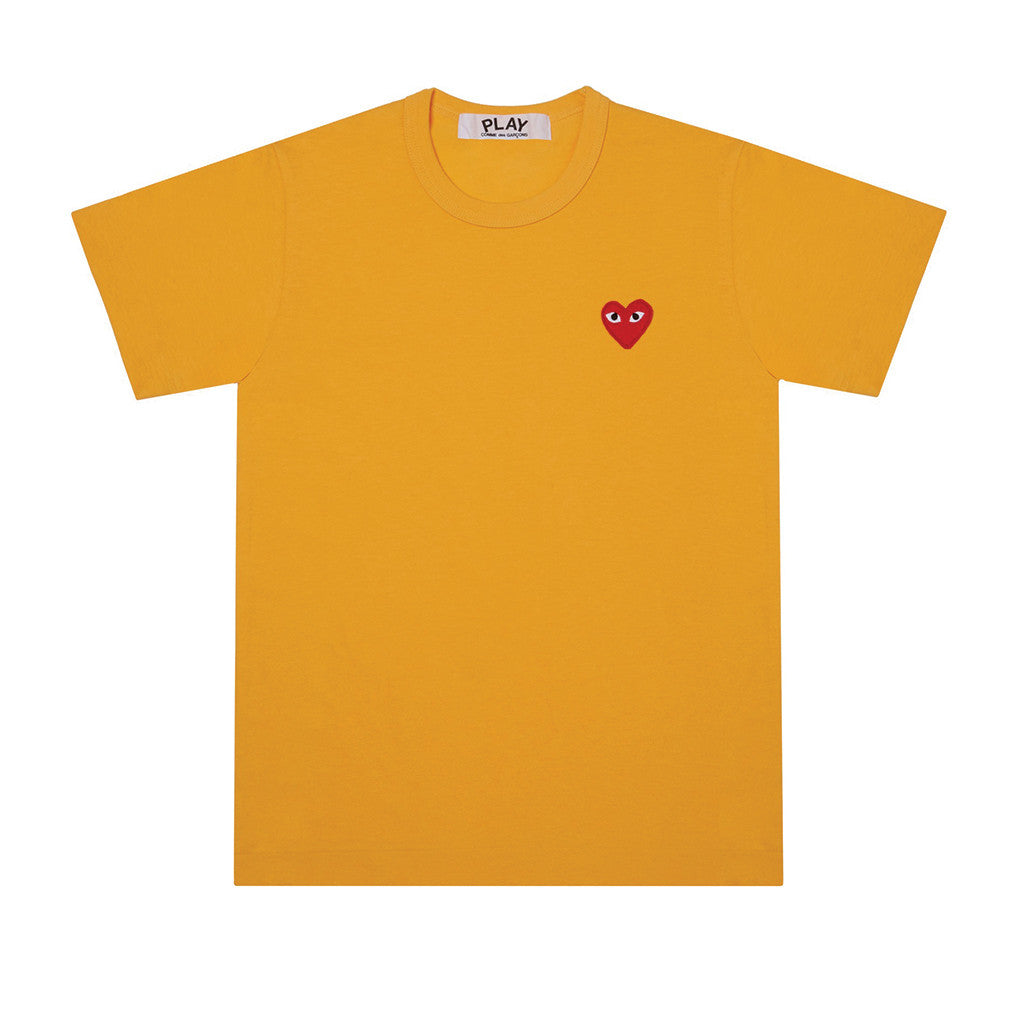 COMME des GARCONS PLAY Colour Series Red Heart T-Shirt