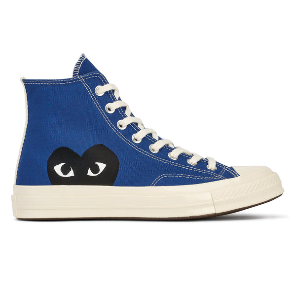 COMME des GARCONS PLAY x Converse Chuck Taylor All Star '70 High Blue