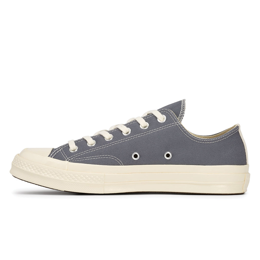 COMME des GARCONS PLAY x Converse Chuck Taylor All Star '70 Low Grey