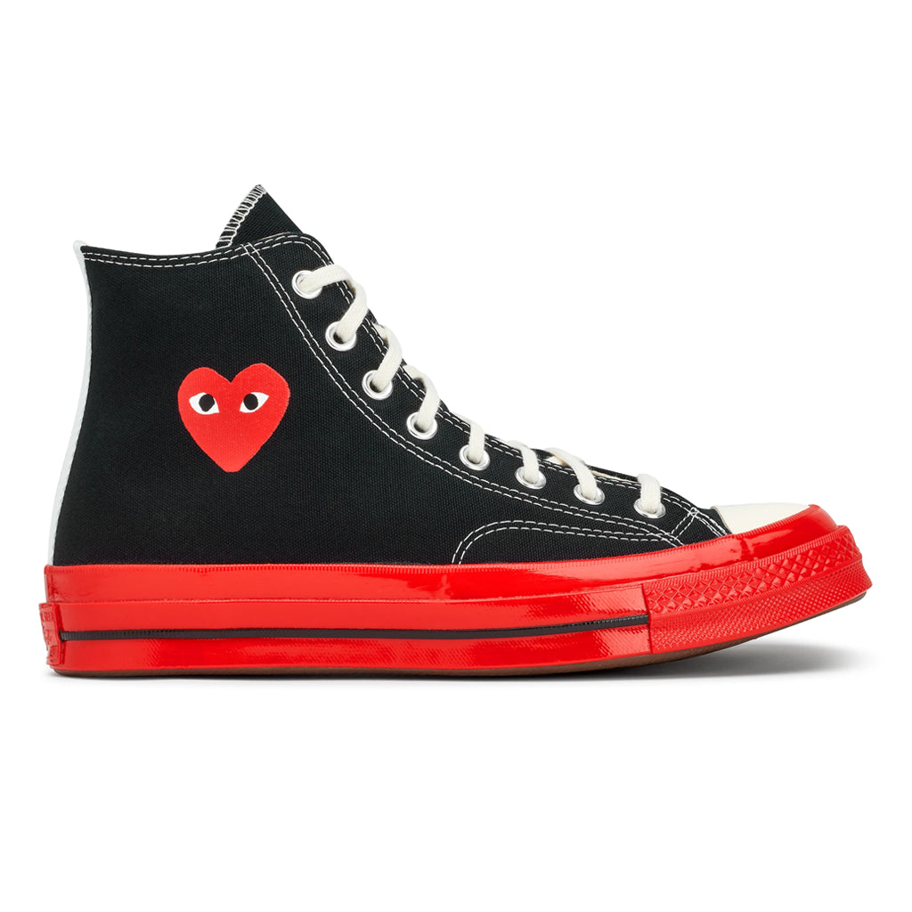 x Converse Chuck Taylor All Star '70 Red Sole High Black