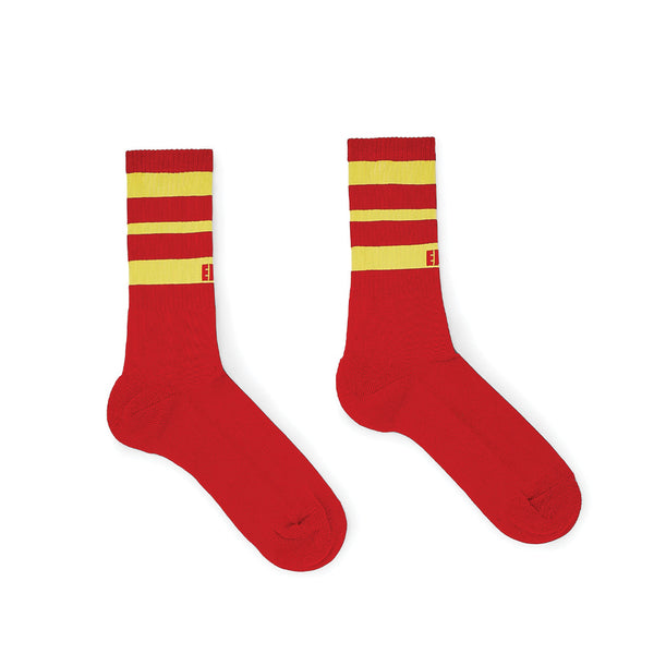 ERL Crew Socks Red