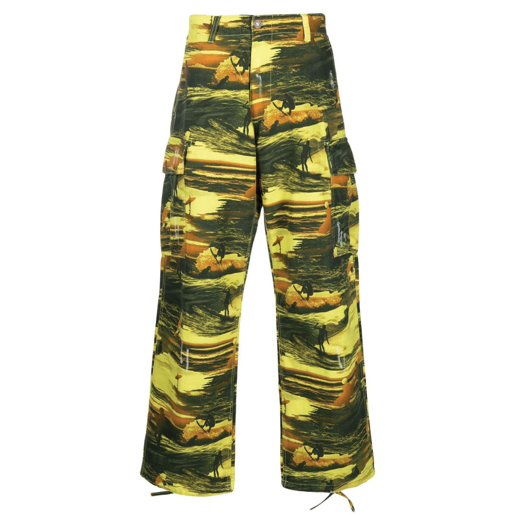 ERL Acid Sunset Printed Cargo Pants ERL06P201