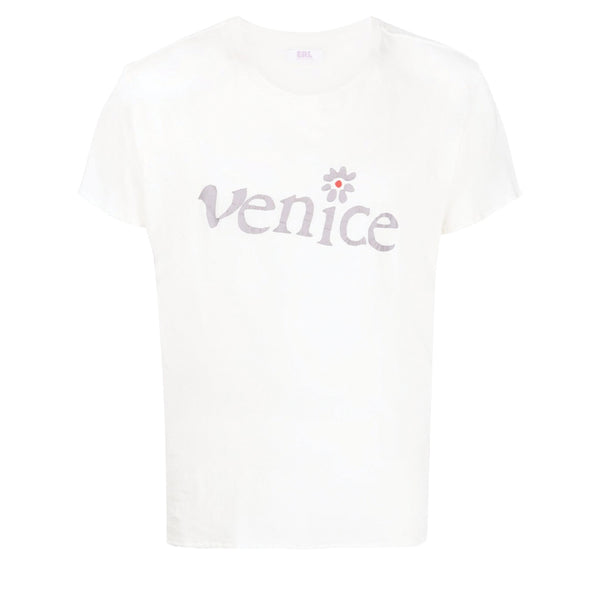 ERL Eli Russell Linnetz Venice T-Shirt White ERL06T012