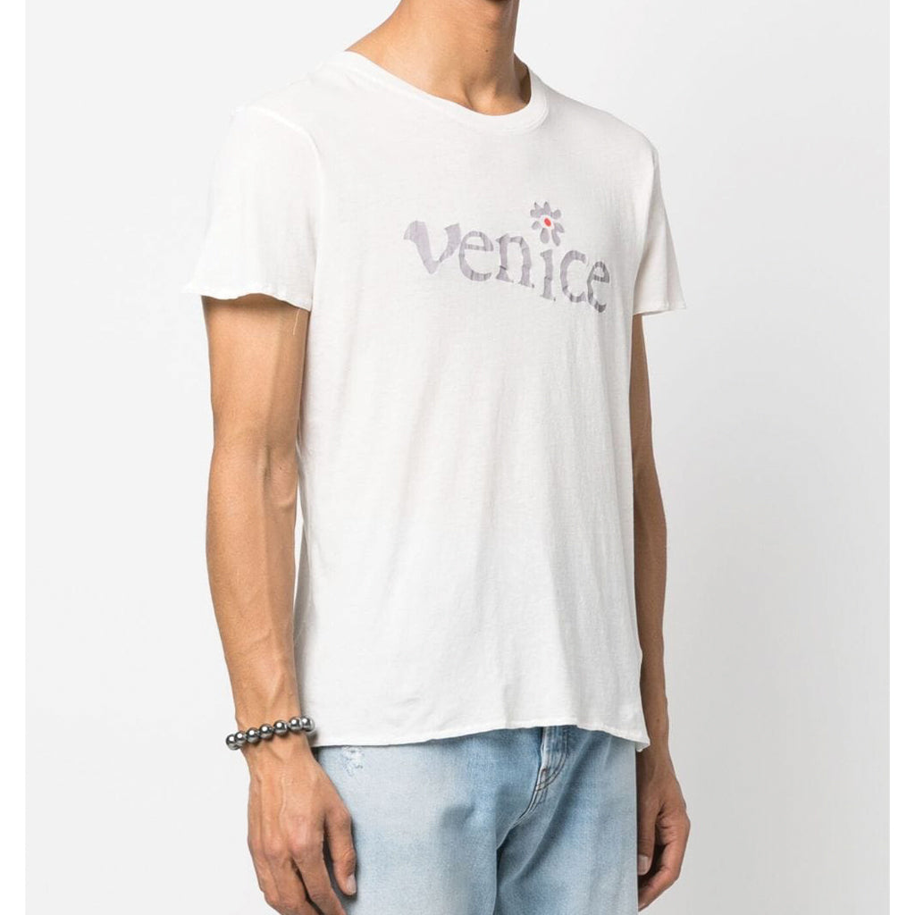 ERL Eli Russell Linnetz Venice T-Shirt White ERL06T012