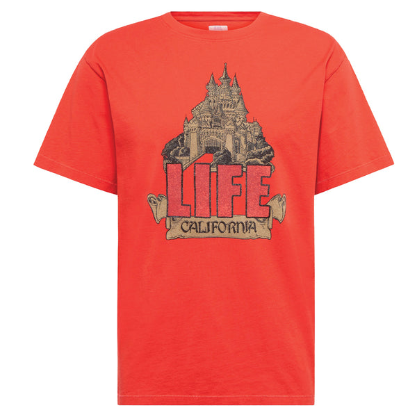 Exist Life Graphic T-Shirt Red