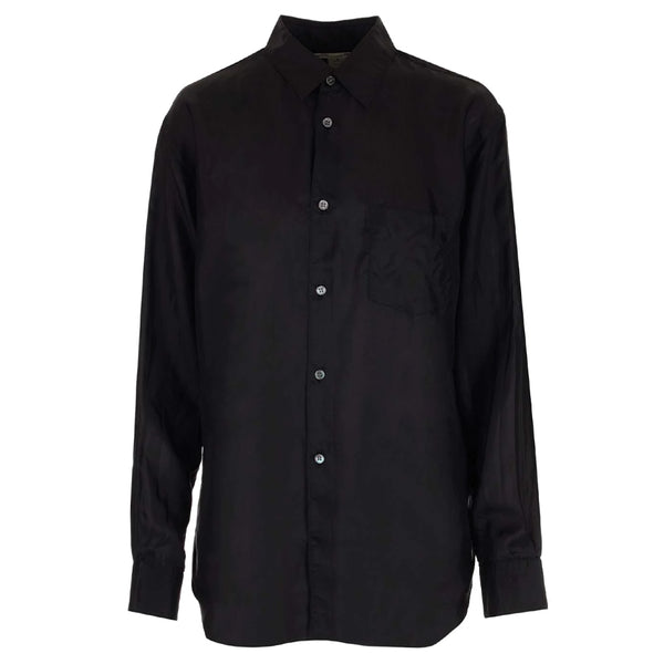 COMME des GARCONS SHIRT Cupro Shirt Black FK-B051-S23