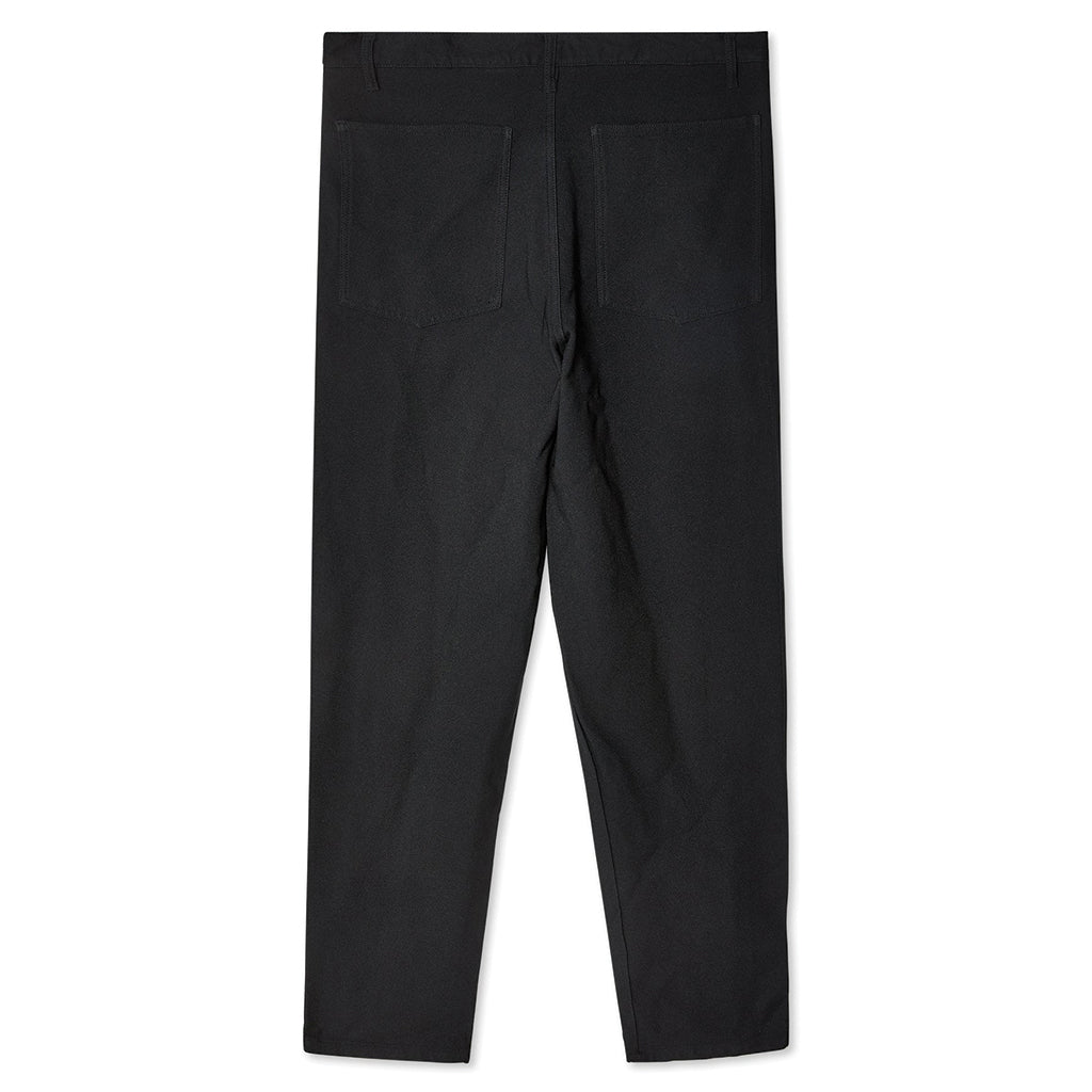 COMME des GARCONS SHIRT Washed Polyester Trousers Black FK-P008-S23