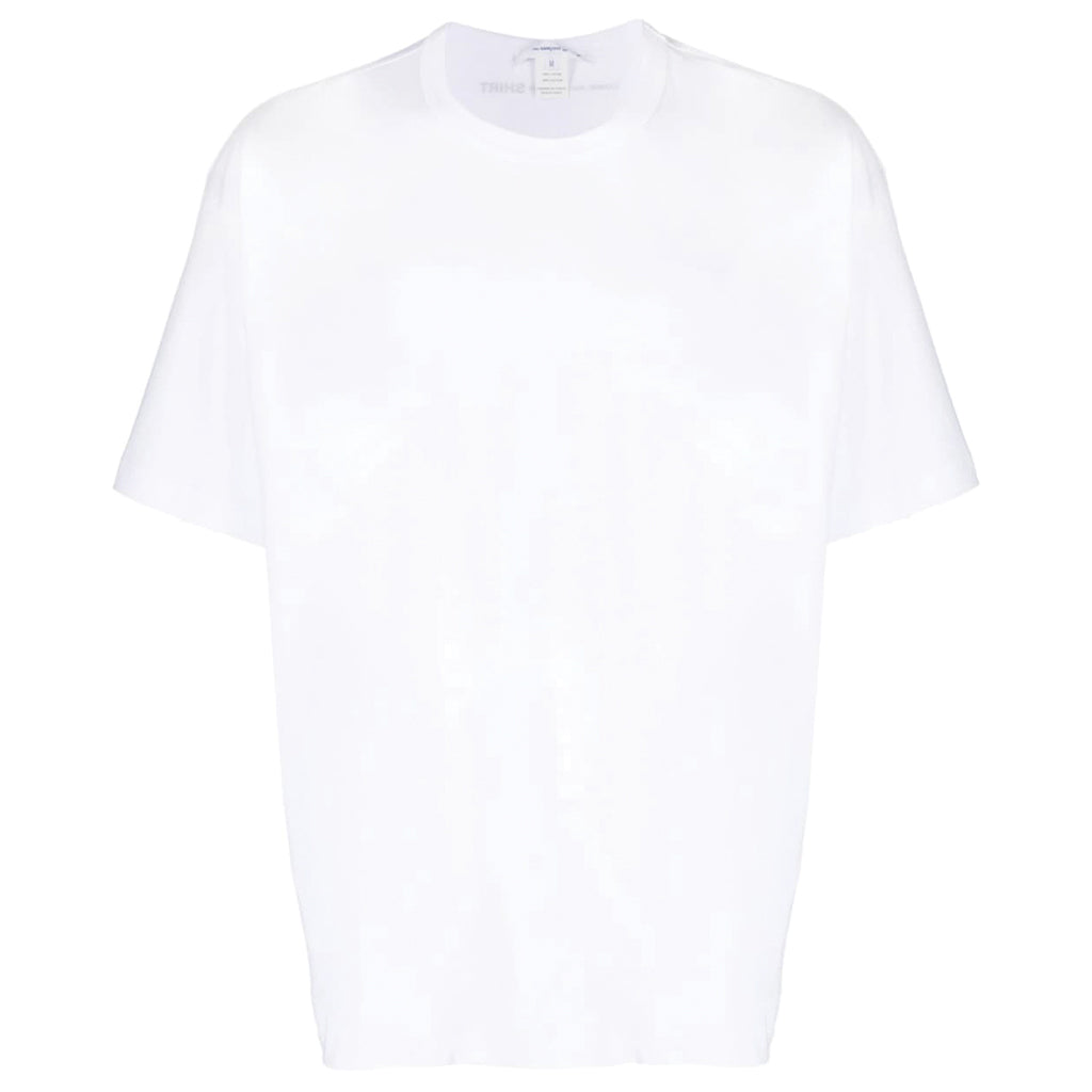 COMME des GARCONS SHIRT Oversized Logo T-Shirt White FK-T015-S23 