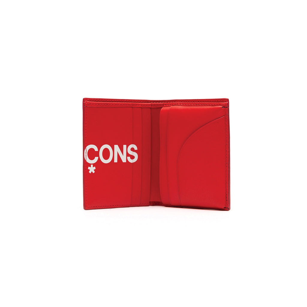 COMME des GARCONS WALLETS CdG Huge Logo Wallet SA0641HL Red